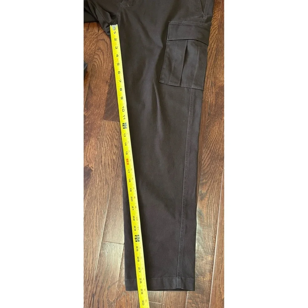 NWT Banana Republic Men's 33x32 (33x29) Moleskin‎ Tapered Fit Cargo Pants Brown